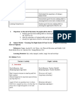 Health Lesson Plan Grade2 Rose 2 1