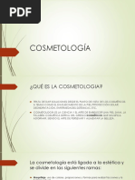 Clase 13. COSMETOLOGÍA 