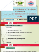 Formation CV LM