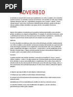 ADVERBIO