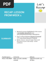 Chapter 2 - Formulating and Clarifying The Research Topic