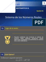 Sesión 1 - Números Reales - Desarrollo