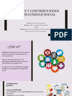 Aportes y Contribuciones Seguridad Social