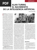 Alan Turing y El Nacimiento de La Inteligencia Artificial