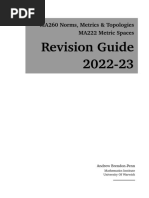 MA260 MA222 Revision Guide 2023