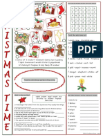 Christmas Time Vocabulary Exercises