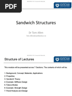 Composite Materials Slides TA - Sandwiches - 2021