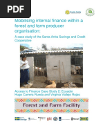 Mobilising Internal Finance Within A Forest and Farm Producer Organisation