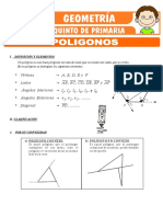 Ejercicios de Poligonos para Quinto de Primaria