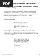 Fat Chance - Beating The Odds Against Sugar, Processed Food, Obesity, and Disease Robert H. Lustig