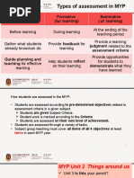 MYP Assessment