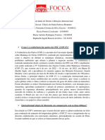 Ii - Prova - Direito Internarcional - 10B - Focca