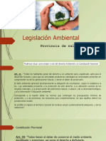 Legislacion Ambiental Provincial