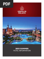 Kremlin Palace Factsheet 2023 en