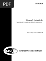 ACI 214R11 - Guide - To - Evaluation - of - Stren-Españo