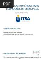 Clase 11. Ecuaciones Diferenciales