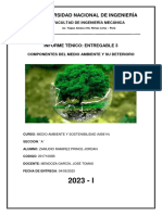 ENTREGABLE 3 Componentes Del Medio Ambiente y Su Deterioro