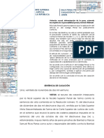 Violacion Sexual, Determinacion de La Pena, Eximente Incompleta de Responsabilidad Penal y Metodo Widmark