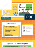 La Tecnología y El Medio Ambiente