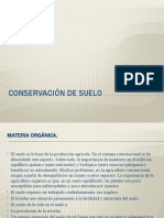 Conservación de Suelo