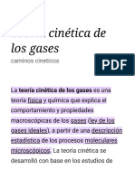 Teoría Cinética de Los Gases - Wikipedia, La Enciclopedia Libre