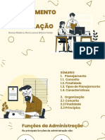 Planejamento, Organização