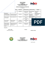 School Action Plan in Mathematics