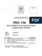 Phy150 Laboratory Report Experiment 4