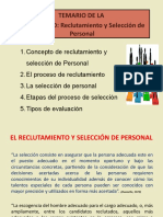 Reclutamiento y Seleccion de Personal