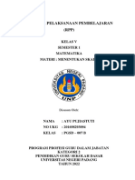 Rencana Pelaksanaan Pembelajaran (RPP) : Kelas V Semester 1 Matematika Materi: Menentukan Skala