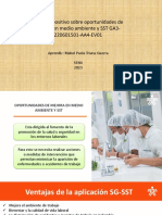 Video Expositivo Sobre Oportunidades de Mejora en Medio Ambiente y SST GA3-220601501-AA4-EV01