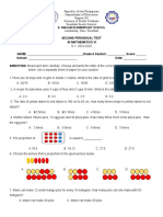 Grade 6 2nd Periodical Test With TOS & Answer Keys MATH