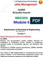 Module - 5 TQM (Mgmcet) Final