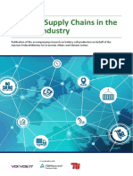 Resilient Supply Chains in The Battery Industry