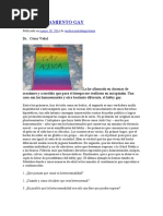 Adoctrinamiento Gay