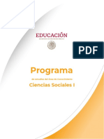 Ciencias Sociales I