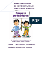 2° Grado - Carpeta Pedagógica