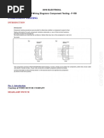 OEM Wiring Diagrams Component Testing