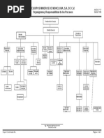 Organigrama y Responsabilidad de Los Procesos