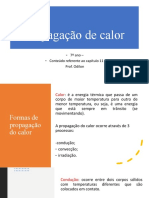 7º Ano - Cap. 11 Propagação de Calor