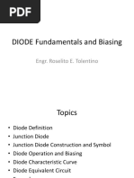 Diode Fundamentals and Biasing