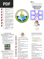 Boletin Informativo Habitos de Estudio