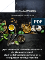 Historia de La Gastronomía