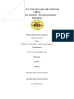 UNIDAD I. Generalidades Sobre El Derecho Laboral