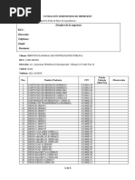 Modelo Proforma Suministros de Impresión