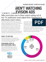 Voters Off The Grid: One Pager