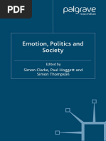 Simon Clarke, Paul Hoggett, Simon Thompson-Emotion, Politics and Society (2006)