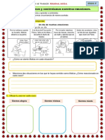 5° Ficha de Trabajo 30 de Marzo