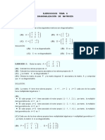 TEMA 6 - EJERCICIOS - DIAGONALIZACIÓN DE MATRICES - Paqui Ruiz Carrascosa