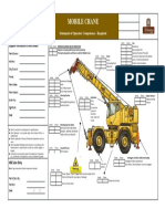 8 - Mobile Plant Checklist - Mobile Crane